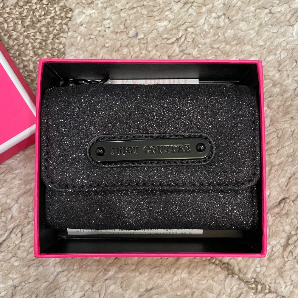 Black Glittery Juicy Couture Wallet 🖤